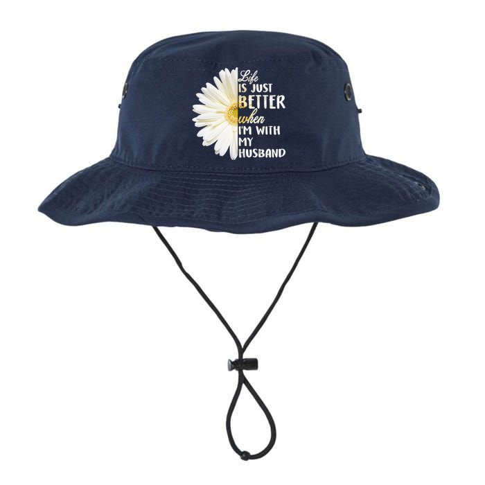 Life Is Just Better When I'm With My Husband Bucket Hat