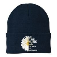 Life Is Just Better When I'm With My Husband Beanie