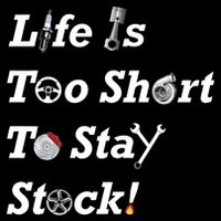 Life Is Too Short To Stay Stock Car Nut Baby Bodysuit