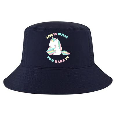 Life Is What You Bake It Unicorn Cool Comfort Performance Bucket Hat
