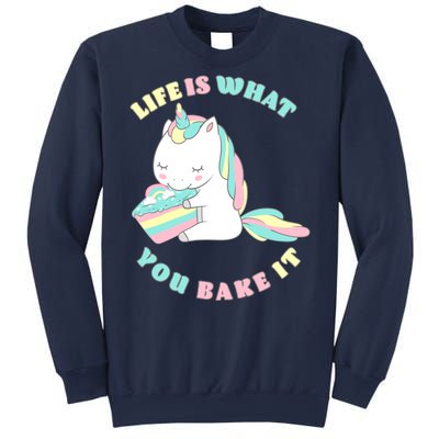 Life Is What You Bake It Unicorn Sweatshirt