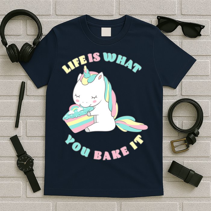 Life Is What You Bake It Unicorn T-Shirt