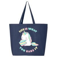 Life Is What You Bake It Unicorn 25L Jumbo Tote
