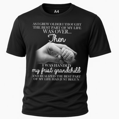 Life Just Begun With My First Grandchild Performance Shirt