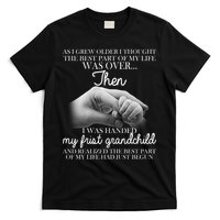Life Just Begun With My First Grandchild T-Shirt