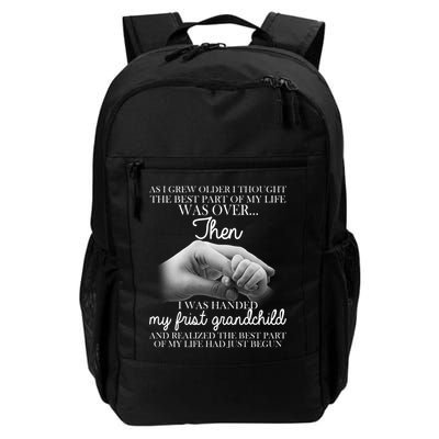 Life Just Begun With My First Grandchild Backpack