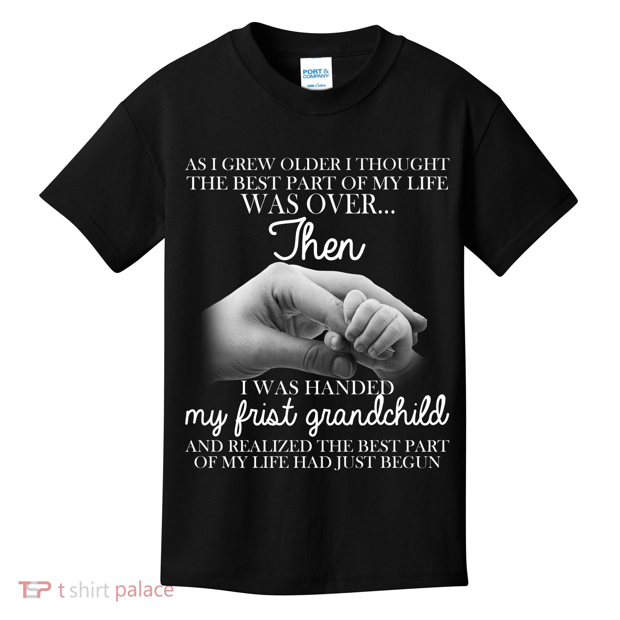 Life Just Begun With My First Grandchild Kids T-Shirt