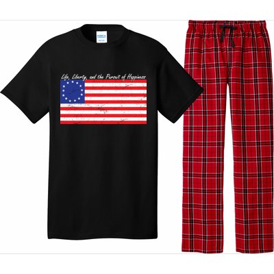 Life Liberty And The Pursuit Of Happiness Flag Pajama Set