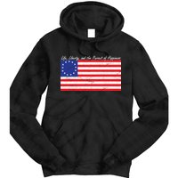 Life Liberty And The Pursuit Of Happiness Flag Tie Dye Hoodie