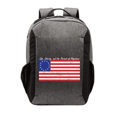 Life Liberty And The Pursuit Of Happiness Flag Vector Backpack