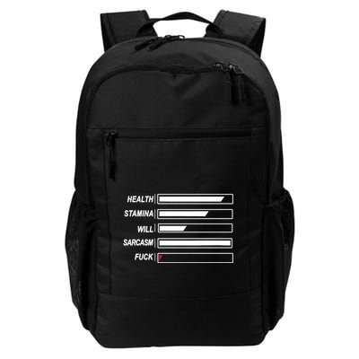 Life Status Bar Backpack