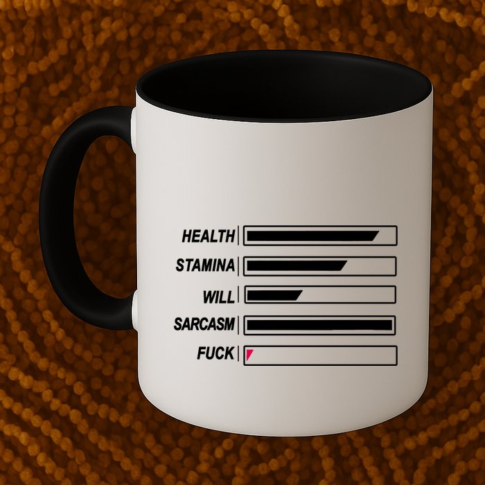 Life Status Bar Mug