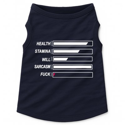 Life Status Bar Doggie Tank