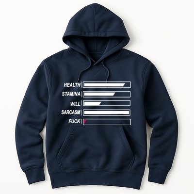 Life Status Bar Hoodie