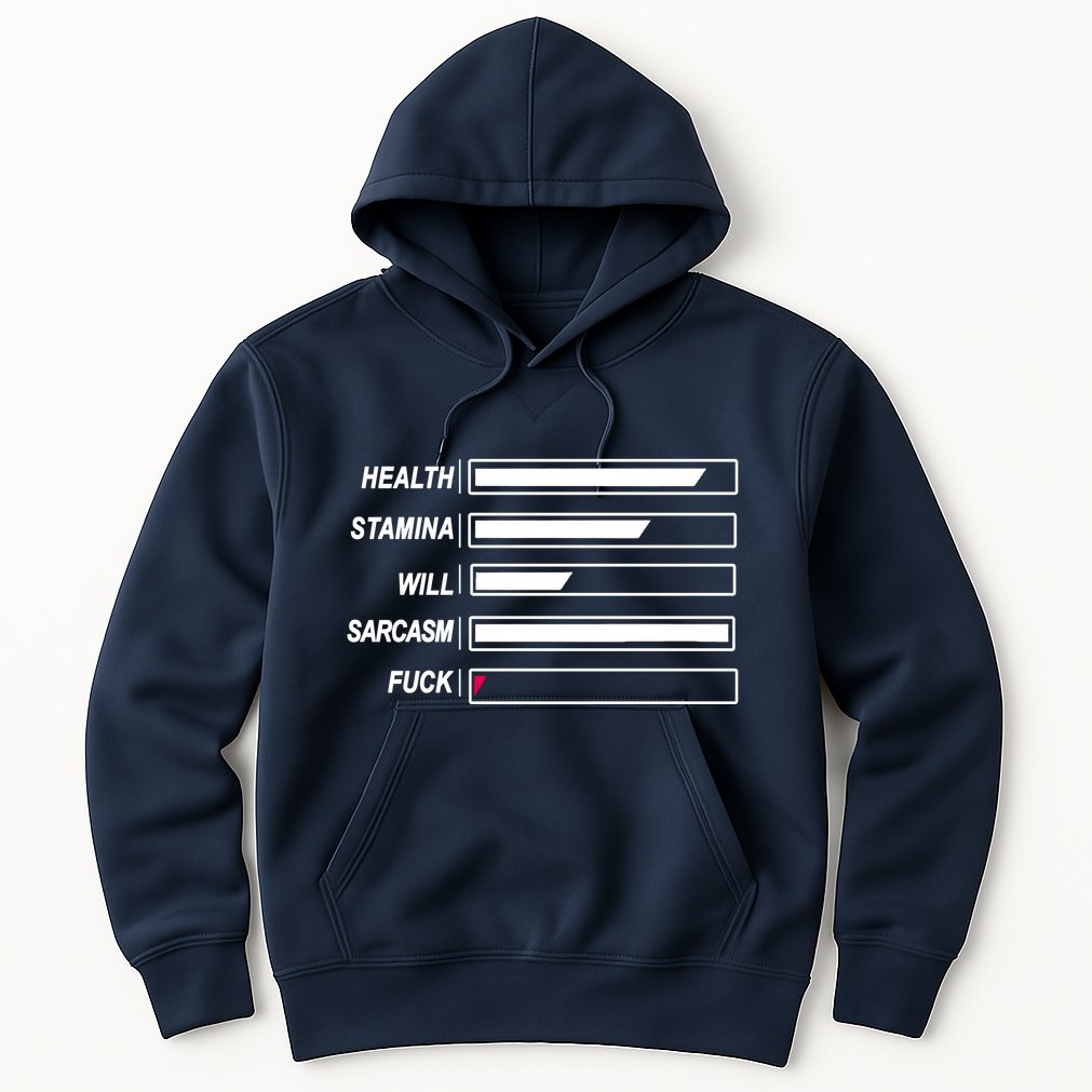 Life Status Bar Hoodie