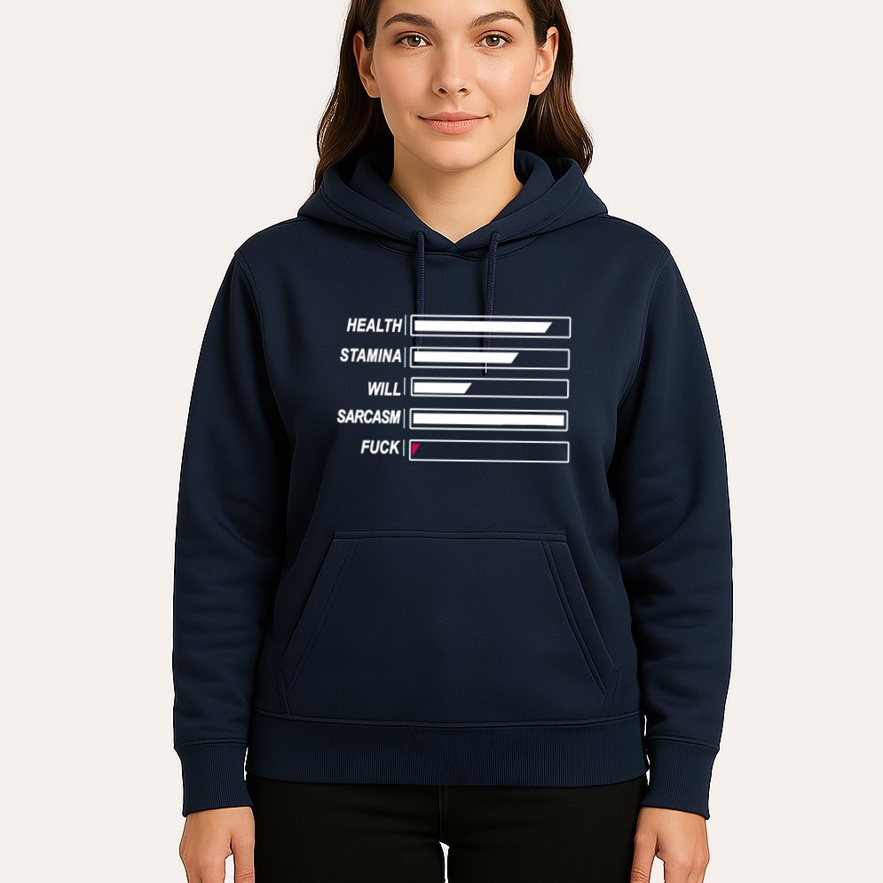 Life Status Bar Hoodie