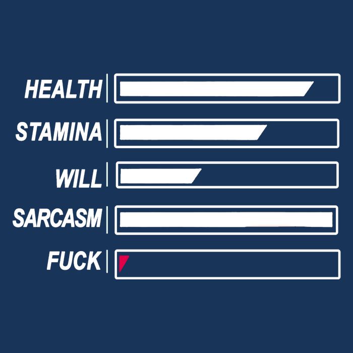 Life Status Bar Long Sleeve Shirt