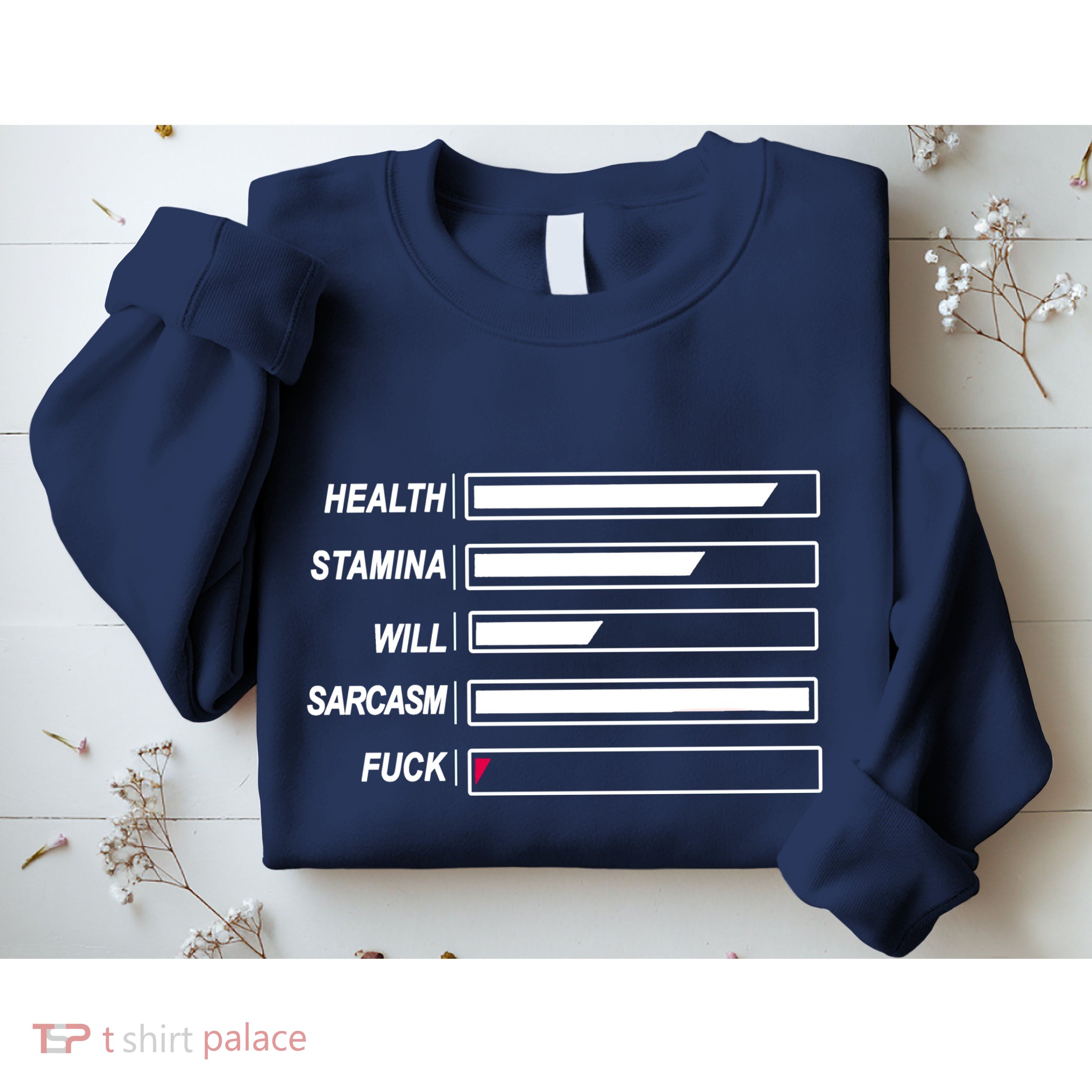 Life Status Bar Sweatshirt