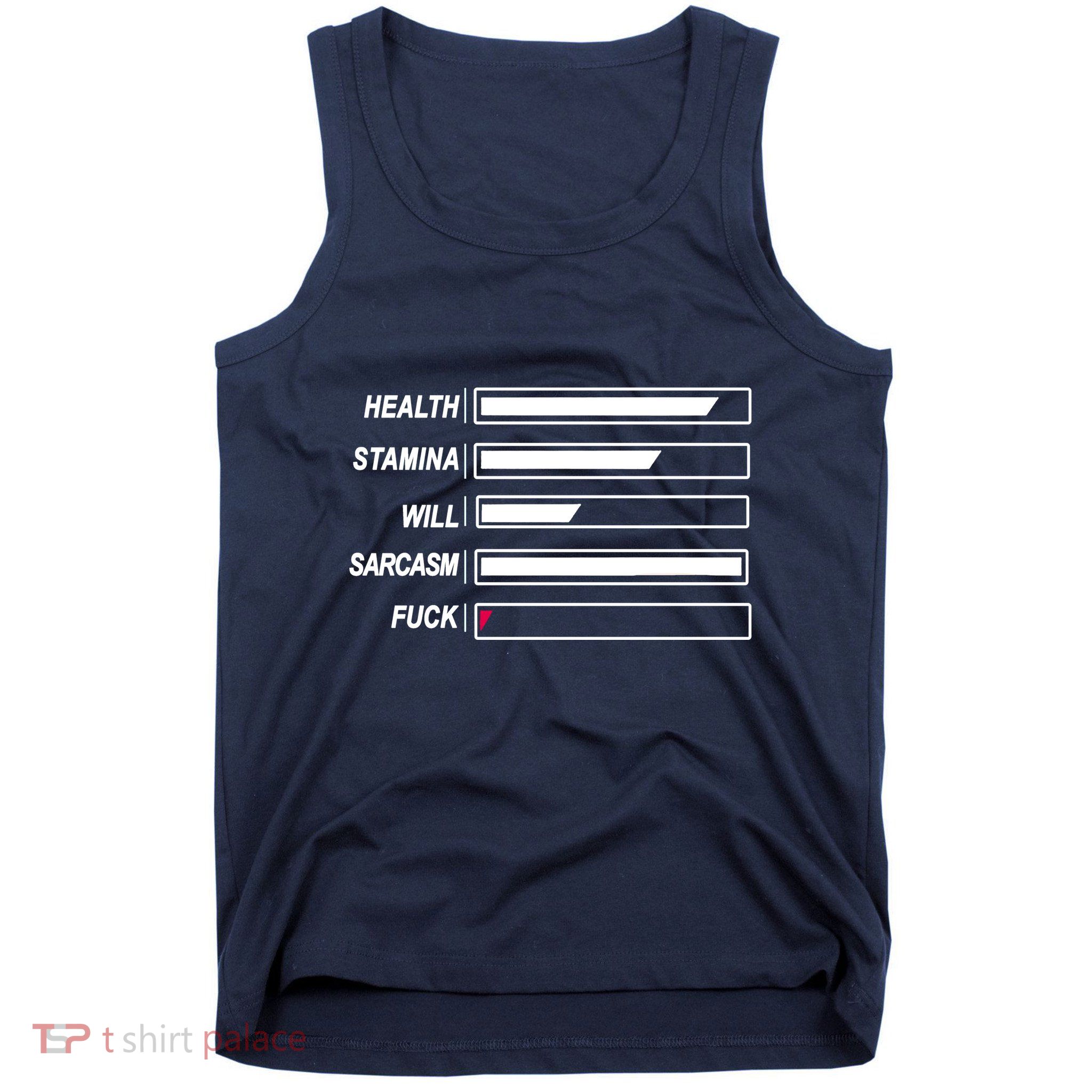 Life Status Bar Tank Top