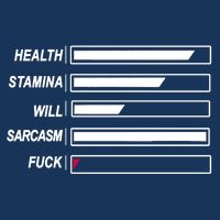 Life Status Bar Womens T-Shirt