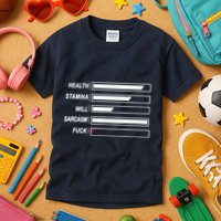 Life Status Bar Kids T-Shirt
