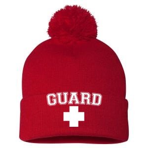 Lifeguard  Pom Pom 12in Knit Beanie