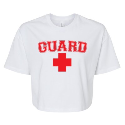 Lifeguard  Bella+Canvas Jersey Crop Tee