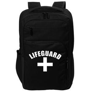 Lifeguard Cross Logo Impact Tech Backpack