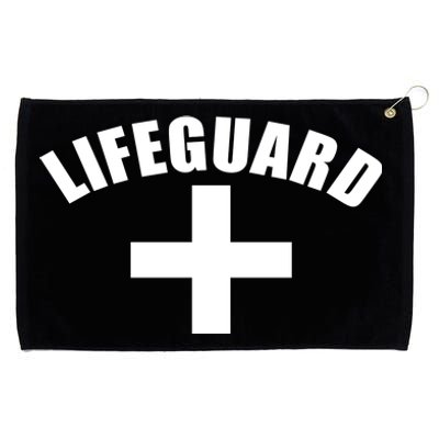 Lifeguard Cross Logo Grommeted Golf Towel