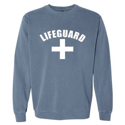 Lifeguard Cross Logo Garment-Dyed Sweatshirt