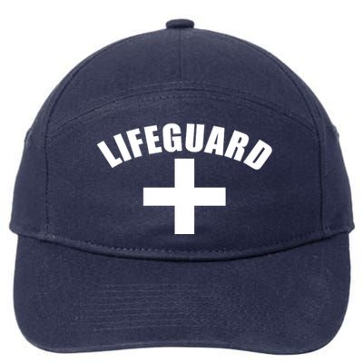 Lifeguard Cross Logo 7-Panel Snapback Hat