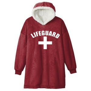 Lifeguard Cross Logo Hooded Wearable Blanket