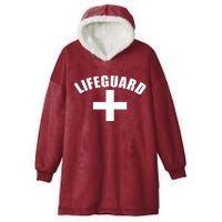 Lifeguard Cross Logo Hooded Wearable Blanket