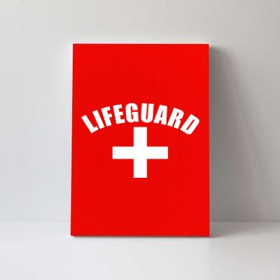 Lifeguard Cross Logo Canvas