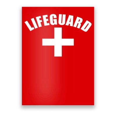 Lifeguard Cross Logo Poster