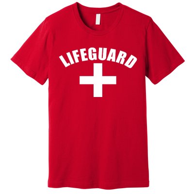 Lifeguard Cross Logo Premium T-Shirt