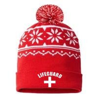 Lifeguard Cross Logo USA-Made Snowflake Beanie