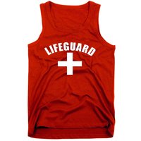 Lifeguard Cross Logo Tank Top