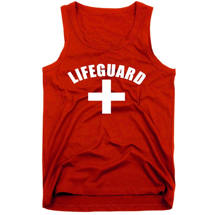 Lifeguard Cross Logo Tank Top