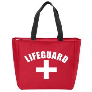 Lifeguard Cross Logo Zip Tote Bag