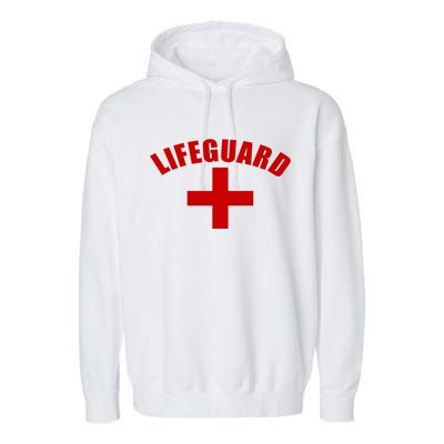 Lifeguard Cross Logo Garment-Dyed Fleece Hoodie