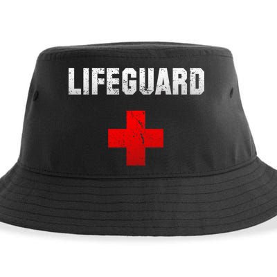 Lifeguard Vintage Logo Sustainable Bucket Hat