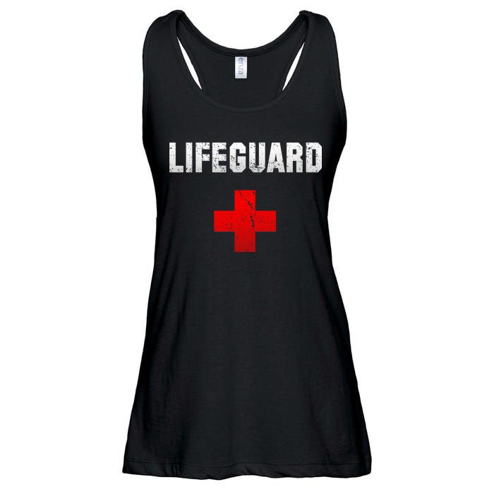 Lifeguard Vintage Logo Ladies Essential Flowy Tank