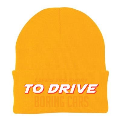 Life's too Short Too Drive Boring Cars Knit Cap Winter Beanie