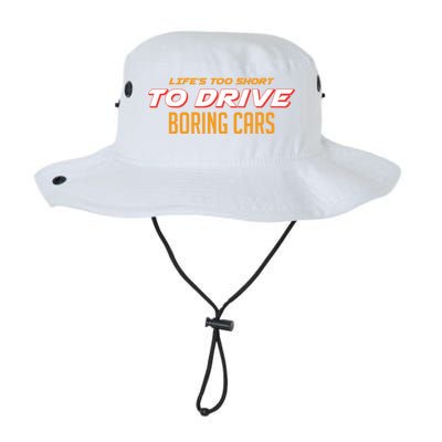 Life's too Short Too Drive Boring Cars Legacy Cool Fit Booney Bucket Hat