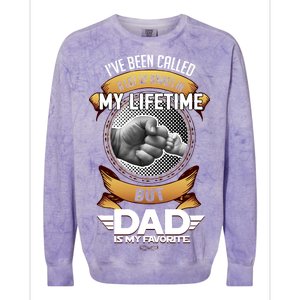 Lifetime Dad Colorblast Crewneck Sweatshirt