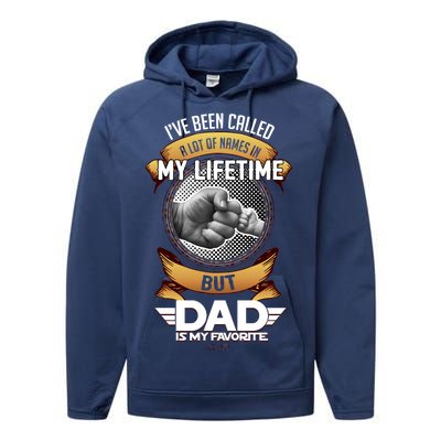 Lifetime Dad Performance Fleece Hoodie