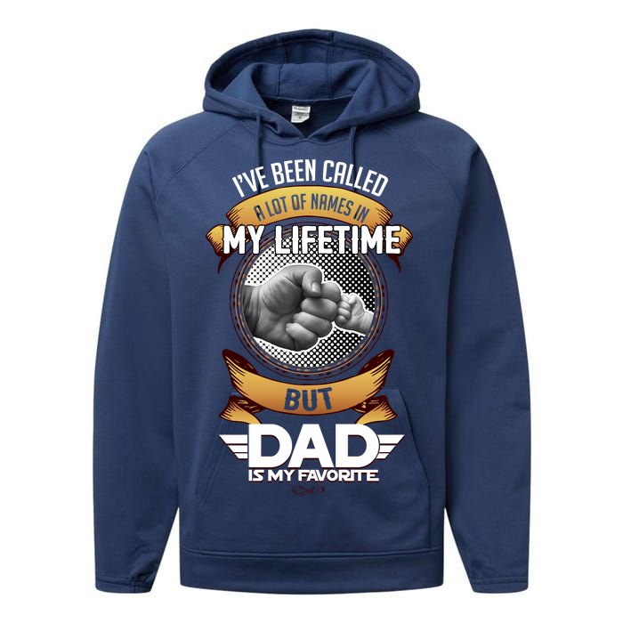 Lifetime Dad Performance Fleece Hoodie