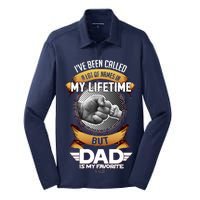 Lifetime Dad Silk Touch Performance Long Sleeve Polo