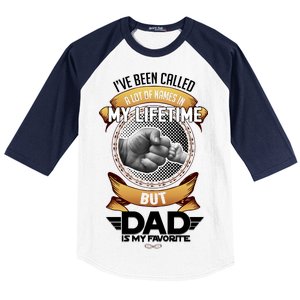 Lifetime Dad Baseball Sleeve Shirt